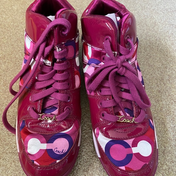 Coach Natalee high stop sneaker - Picture 2 of 6